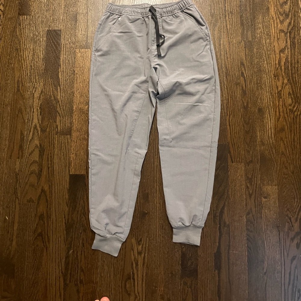 Figs Tansen Jogger Scrub Pant Light Grey Small